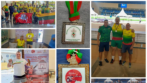 Lietuvos paraatletai Maroke