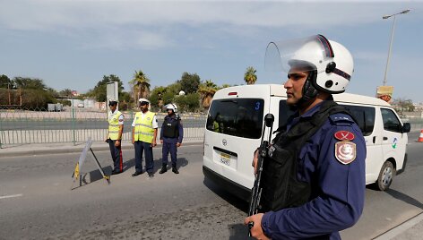 Policijos pareigūnas Bahreine