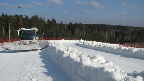 Ruošiama „Snow Kayak 2014“ trasa