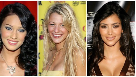 Megan Fox, Blake Lively ir Kim Kardashian