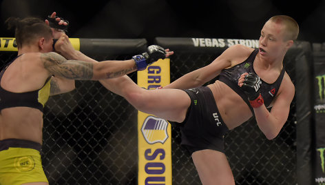 Rose Namajunas jau kovojo su Jessica Andrade pernai Rio de Žanaire.