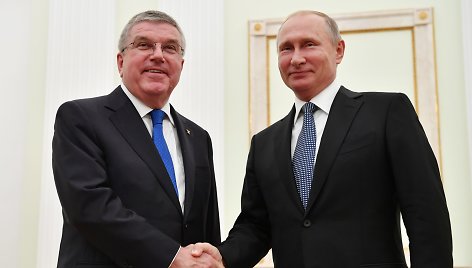 Thomas Bachas ir Vladimiras Putinas