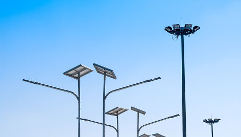 Asociatyvi nuotrauka: LED žibintai gatvėje