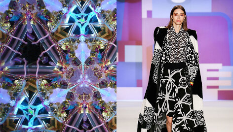 Savaitės tonas: skiautinių kaleidoskopas