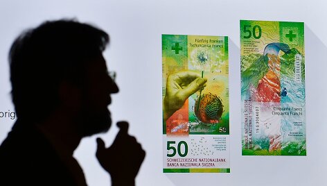50 &Scaron;veicarijos frankų banknotas