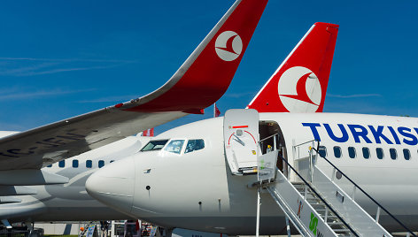 „Turkish Airlines“ lėktuvai