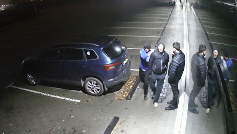Apgadintos BMW tyrime Kauno policijos ie&scaron;komi asmenys