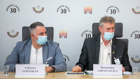 Viktoras Ja&scaron;inskas ir Raimondas Grinevičius