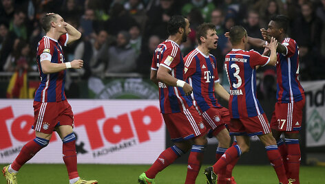 Miuncheno &bdquo;Bayern&ldquo; futbolininkai