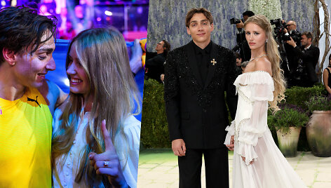 Armandas Duplantis vedė savo mylimąją Desire