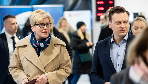 Ingrida &Scaron;imonytė, Valdas Benkunskas