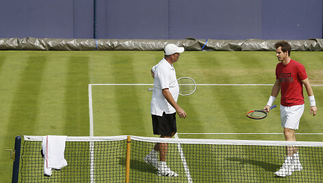 Ivanas Lendlas ir Andy Murray