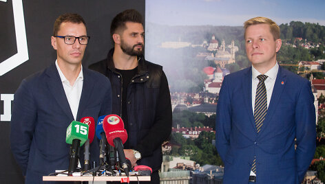 Darius Gudelis, Linas Kleiza, Remigijus &Scaron;ima&scaron;ius