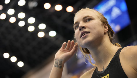 Rūta Meilutytė iškovojo pasaulio čempionato auksą ir pagerino planetos rekordą