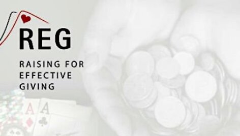 Pokerio žaidėjų įkurta labdaros organizacija "Raising for Effective Giving" (REG)