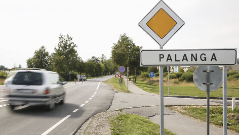 Įvažiavimas į Palanga