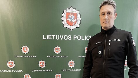 Kauno policijos pareigūnas Danas Tamkevičius