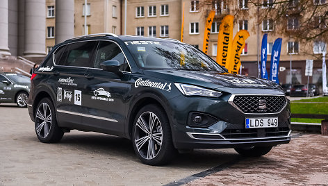 Konkurso „Metų automobilis 2020“ dalyvis „Seat Tarraco“