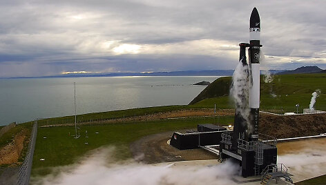 Raketos &bdquo;Electron&ldquo; startas