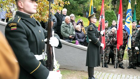 A.Ramanausko-Vanago metinių akimirka