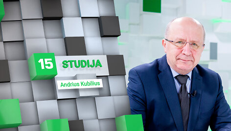 15min studijoje &ndash; Andrius Kubilius