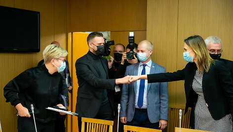 Ingrida &Scaron;imonytė, Gabrielius Landsbergis, Viktorija Čmilytė-Nielsen