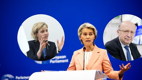 Henna Virkkunen, Ursula von der Leyen ir Andrius Kubilius