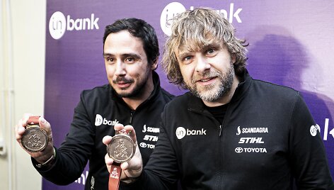 Benediktas Vanagas ir Filipe Palmeiro grįžo i Lietuva