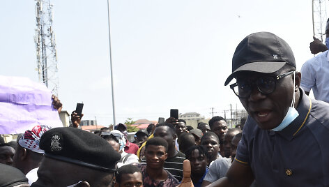 Lagoso gubernatorius Babajide Sanwo-Olu