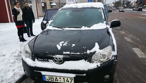 Pavogtas &bdquo;Toyota&ldquo; automobilis
