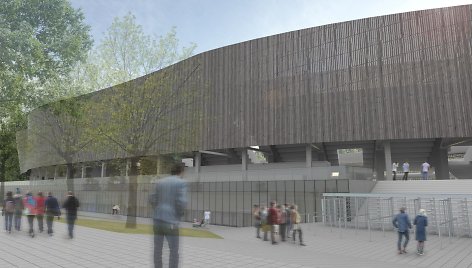 S.Dariaus ir S.Girėno stadiono projektas