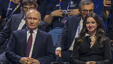 Vladimiras Putinas ir Kamila Valijeva