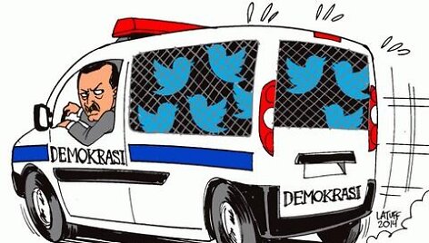 Reakcija į &bdquo;Twitter&ldquo; blokavimą Turkijoje