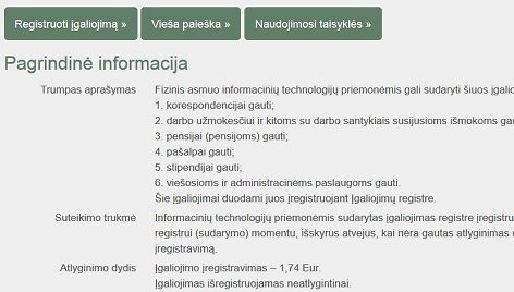 Supaprastintas įgaliojimas