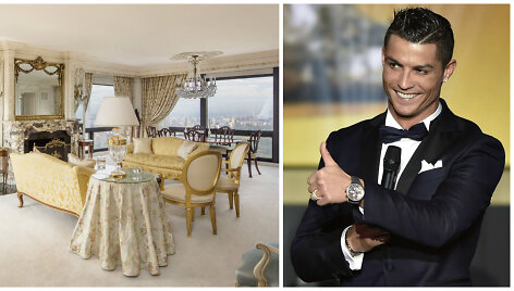 Cristiano Ronaldo nusitaikė į apartamentus Donaldo Trumpo dangoraižyje