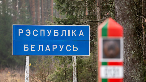 Fizinio barjero pasienyje su Baltarusija statyba