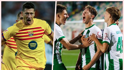 Vilniaus „Žalgirio“ puolimo talentas Romualdas Jansonas labiausiai žavisi „Barcelona“ puolėju Robertu Lewandovski.