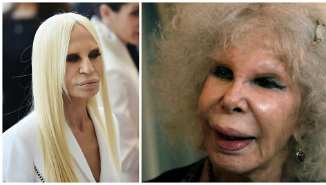 Donatella Versace ir Albos kunigaik&scaron;tienė