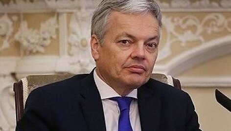 Belgijos užsienio reikalų ministras Didier Reyndersas