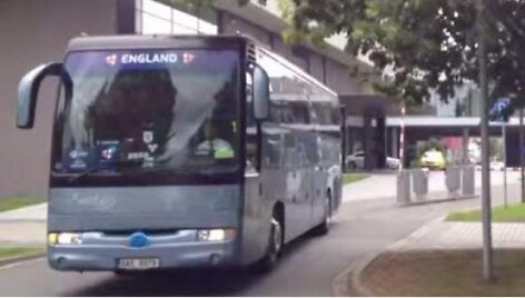 Anglijos rinktinės autobusas