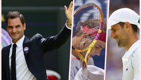 Roger Federeris pasitraukė pirmasis iš Didžiojo Trejeto. Rafaelis Nadalis ir Novakas Džokovičius dar tęs karjeras.