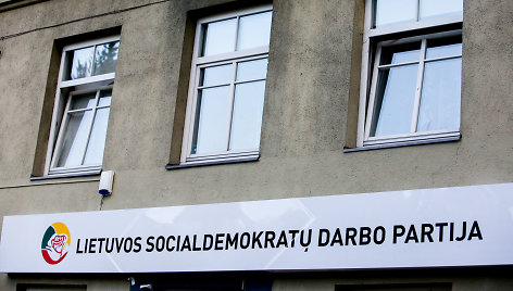 Lietuvos socialdemokratų darbo partijos  būstinės atidarymas