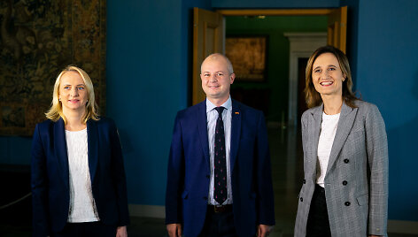 Edita Rudelienė, Simonas Gentvilas, Viktorija Čmilytė-Nielsen