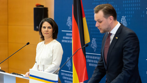 Annalena Baerbock, Gabrielius Landsbergis