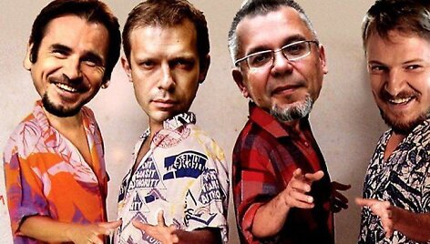 Marijonas Mikutavičius, Andrius Tapinas, Aidas Puklevičius ir Paulius Ambrazevičius