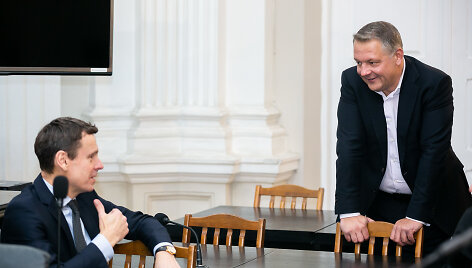 Raimondas Kurlianskis ir Eligijus Masiulis