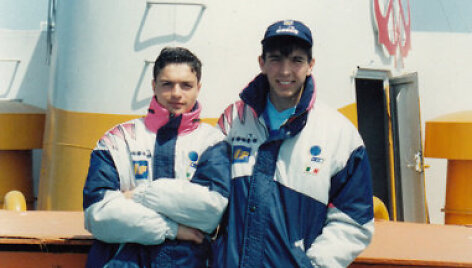 Marco Caterini ir Gianluigi Buffonas