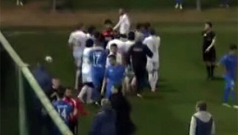 Jerevano ir Sofijos futbolo komandų mu&scaron;tynės