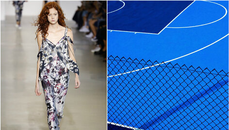 &bdquo;Calvin Klein&ldquo; 2016 m. pavasario-vasaros kolekcijos modelis/Fabrizio Raschetti nuotrauka &ldquo;Blue Court&rdquo;