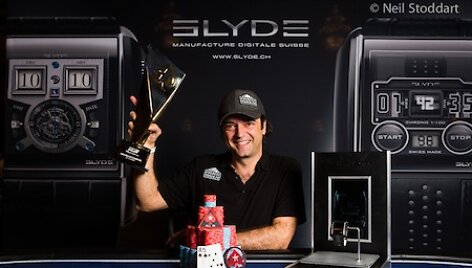 Fabrice'as Soulieris laimėjo EPT etapo Vienoje &bdquo;High Roller&ldquo; turnyrą